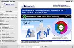 Tela demonstrativa do curso ITIL Foundation